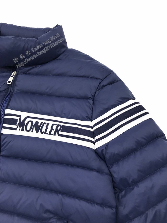 Moncler男裝 蒙口2020新款標誌logo編織帶羽絨服  ydi3009